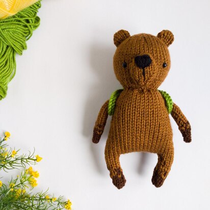 Josh the Bear - Toy Knitting Pattern