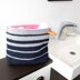 Striped Toilet Bag