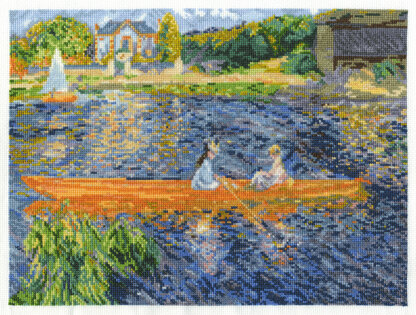 DMC The National Gallery - Renoir - The Skiff - 30cm x 23cm