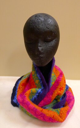 Over the Rainbow - Fair Isle Cowl