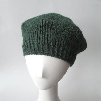 Twirling Twill Beret