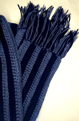 Crochet scarf for men