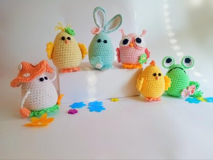 Easter Collection. 8 crochet patterns