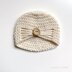 Baby's Buttoned Turban Hat