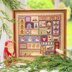 Historical Sampler Company Christmas Patchwork Cross Stitch Kit - 16ct Aida - 26cm x 26cm