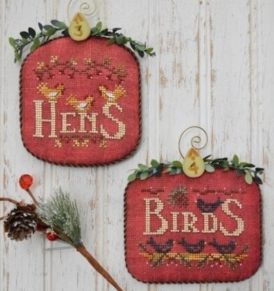 Hands On Design Hens & Birds - 12 Days - HD119 -  Leaflet