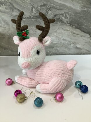 Baby Rudolph Soft Toy