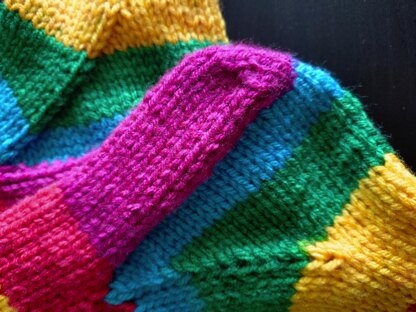 Colour Block Socks