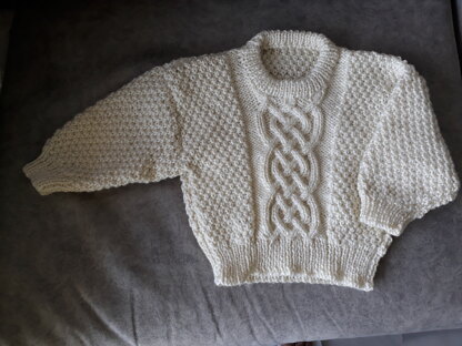 Celtic Cable Aran Sweater