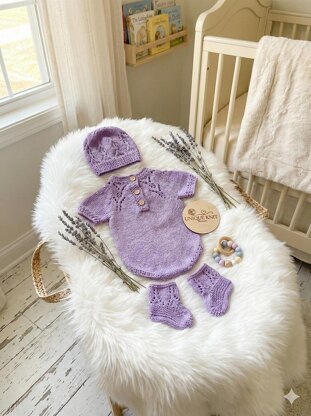 'Cherub' 3 piece romper set