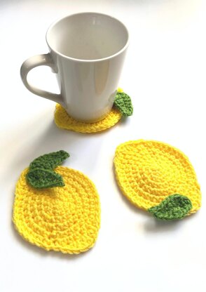 Lemon Coasters