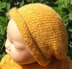 BABY ROLL BRIM SILK SLOUCH KNITTING PATTERN - MADMONKEYKNITS