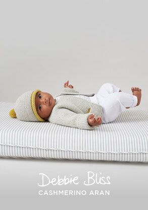 Debbie Bliss Garter Stitch Jacket & Hat PDF