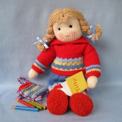 Tilly - Knitted Doll