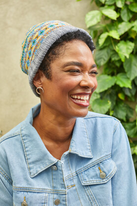 West Wind Hat in Universal Yarns Uni Merino Mini - Downloadable PDF