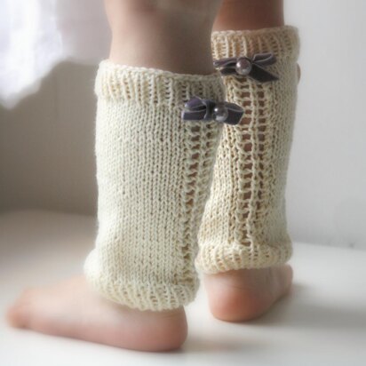 Pauline lace leg warmers