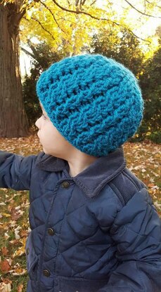 Chunky Double Cable Beanie