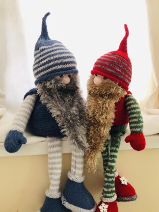 Gnorse and Gnilla the Gnomes