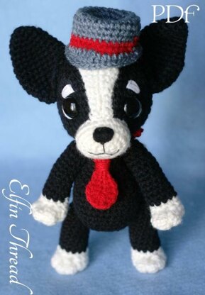 Chaco, the Chihuahua Puppy Amigurumi