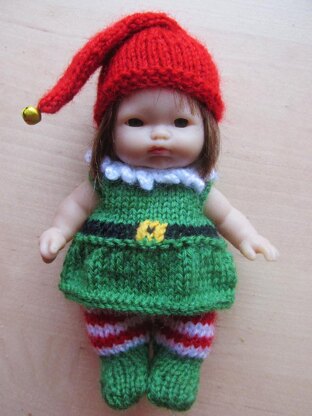 Offer! Little Elf Set for 5" Berenguer doll