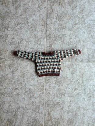Granny Diamond Kids Sweater