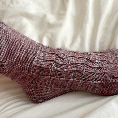 Rose Tendrils - knitting pattern