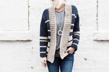 Oxford Boyfriend Cardigan