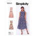 Simplicity Misses' Dresses S9543 - Paper Pattern, Size A (6-8-10-12-14-16-18)