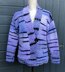 Boxy Jacket with Blackberry Stitch Borders