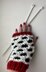 Cruella Inspired Fingerless Mittens