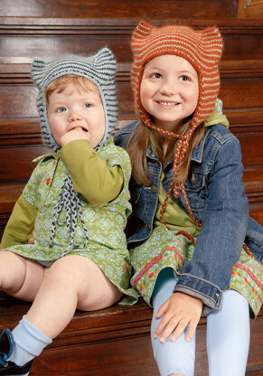 Kitty Hat in Blue Sky Fibers Suri Merino 