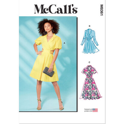 McCall's Misses' Dress M8361 - Sewing Pattern
