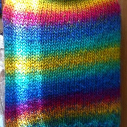 Striped Hot Water Bottle Cover