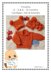 Timothy baby knitting pattern cardigan, hats and booties 0-3 mths & 6-12m
