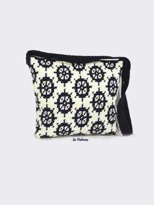 Ships Wheels Tapestry Crochet Bag Pattern