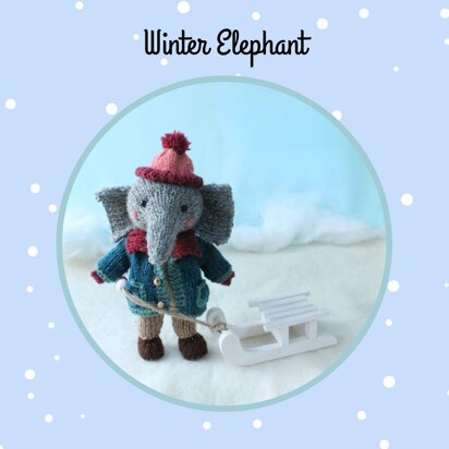 Winter Elephant