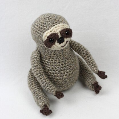 Samson the Cyborg Sloth Amigurumi