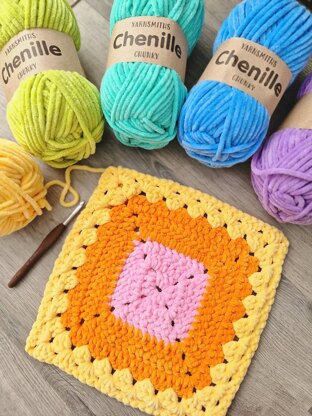 Chenille Granny's Gone Rogue Lap Blanket