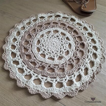 Crocheted Vintage Mat