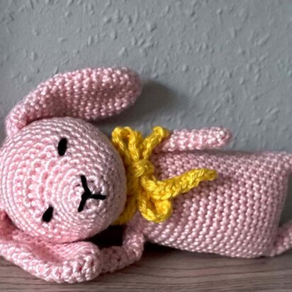 Crochet Pattern Bunny Pink!