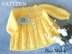Knitting PATTERN Baby Jacket Knitted Baby Cardigan Emma