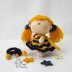 Pebble doll Bee