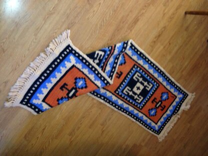 Kazak Style Oriental Runner