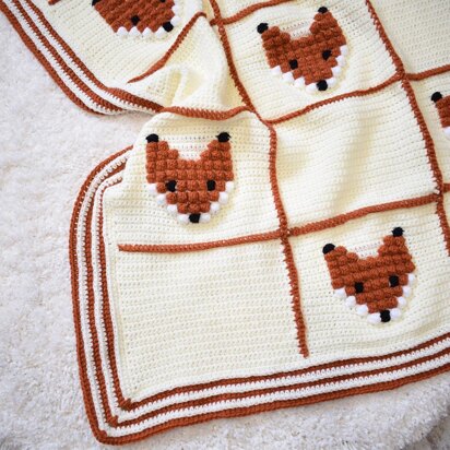 Foxyland blanket