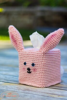 Bunny Tissue Box Cover