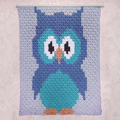 C2C - Little Owl - Corner to Corner Blanket