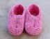 Alyssa - 8ply baby slippers or shoes