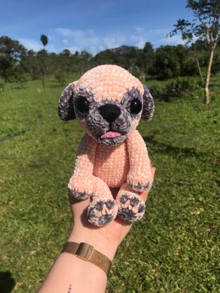 Crochet pattern pug Mira