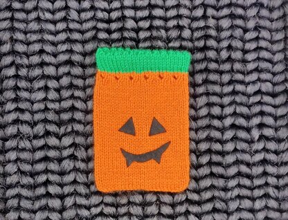 PDF Trick-or-Treat DK Spooky Halloween knitting pattern Decoration Coin Bag EASY Pumpkin/Ghost/Witch Party Favours