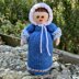 Caroline - An 1808 Regency Doll Knitting Pattern - Toy Knitting Pattern